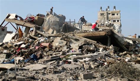 Netanyahu warns Gaza civilians after Israel destroys 13-storey building ...