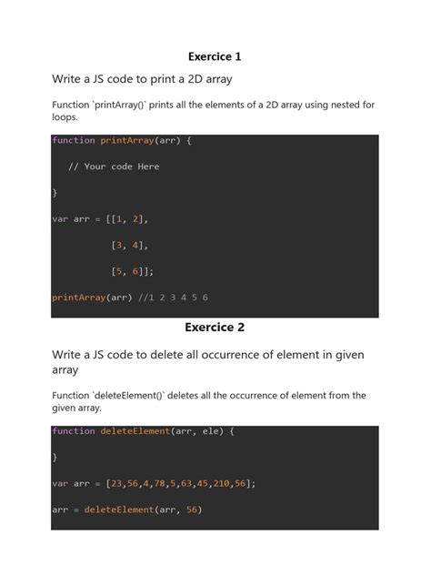 Image result for JavaScript Loop Exercises