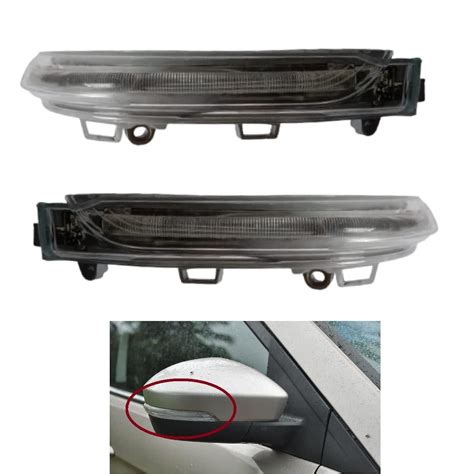 STYCARO- Left n Right Side Rear Mirror Indicator Turn Signal LED Light ...