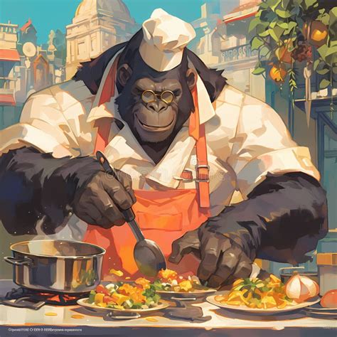 Monkey Cooking 的图像结果