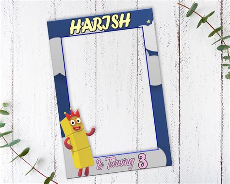Number Blocks Theme PhotoBooth | Kids birthday party – Party Supplies India