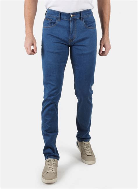 Buy Men Blue Narrow Fit Denim Online in India - Monte Carlo