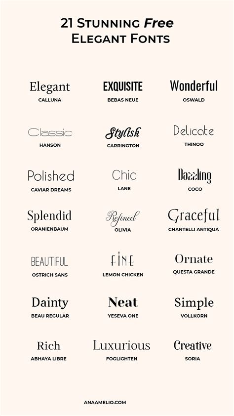 17 Best Free Fonts: A Curated Selection – MAMOC
