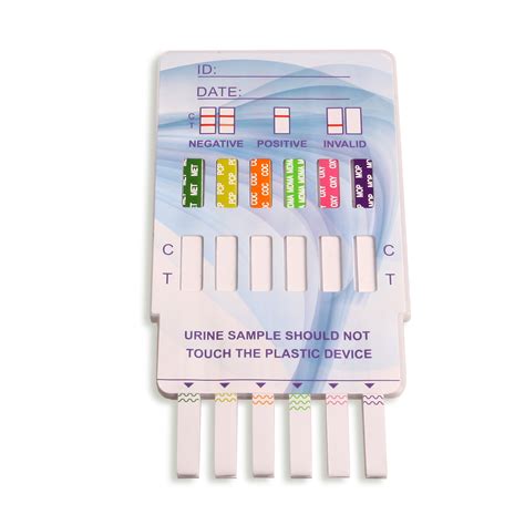 12 Panel CLIA Waived Multi Drug Test Dip Card – 25/Box (AMP / BAR / BZO ...