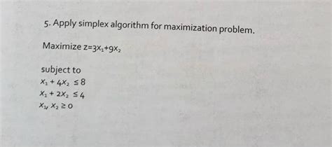 Image result for Simplex Maximization Problem Containing