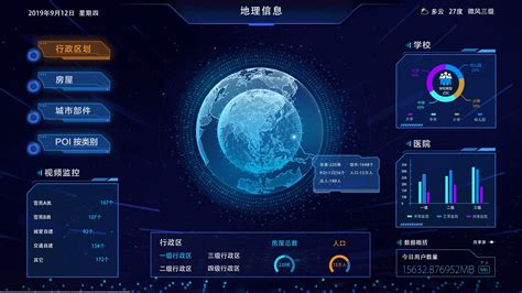 科技系统屏幕UI界面设计设计图__中文模板_ web界面设计_设计图库_昵图网nipic.com
