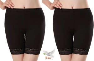 Ullas Solid Women Black Gym Shorts, Night Shorts, Running Shorts ...