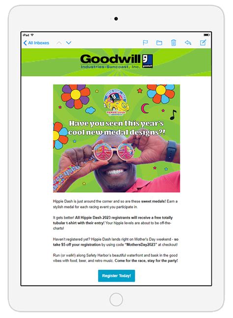 Image result for Goodwill Open On a Email