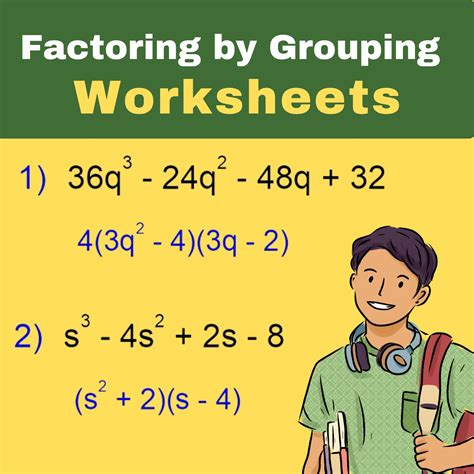 SOLUTION: Kuta Software Infinite Algebra 2: Factoring by Grouping ... - Worksheets Library