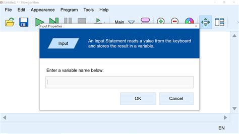 Input in Flowgorithm 的图像结果