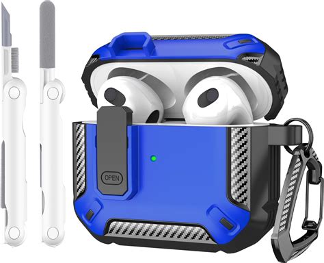 Amazon.com: RFUNGUANGO AirPods 3rd Generation Case Cover with Cleaner ...