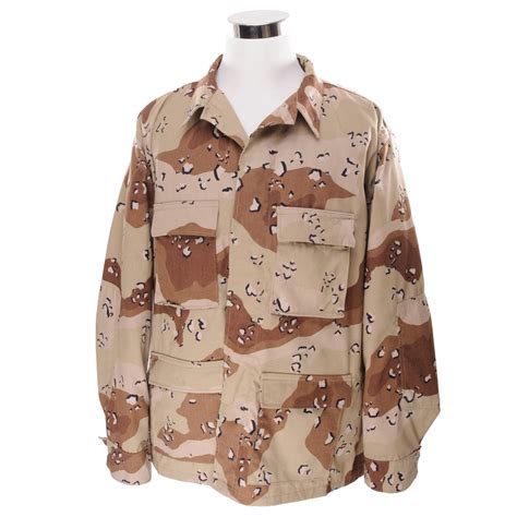 VINTAGE US ARMY DESERT CAMO CHOCOLATE CHIP JACKET 1994 2XL REGULAR ...