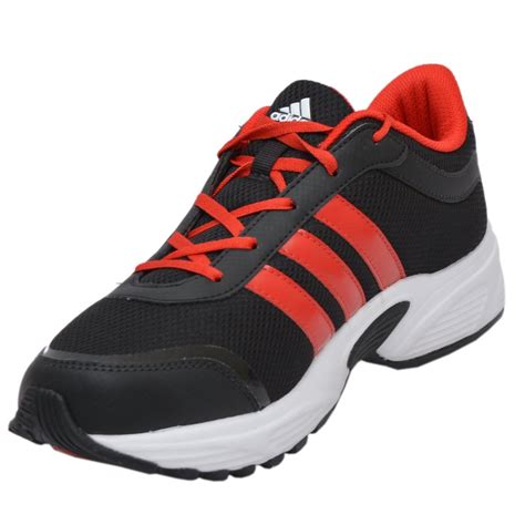 Buy Adidas Men's Tark Black and Red Mesh Running Shoes - UK 11 at Amazon.in