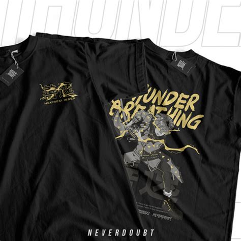 Jual Kaos Zenitsu Demon Slayer Kimetsu No Yaiba - Jakarta Pusat - Never ...