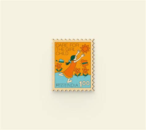 Care For The Girl Child Magnet – Say it with a Pin