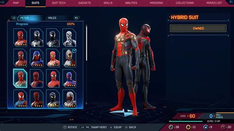 Every Unlockable Suit in Marvel's Spider-Man 2