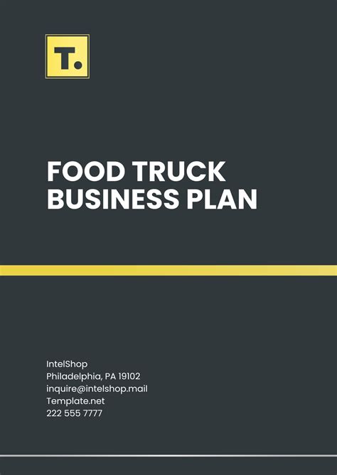 Free Food Truck Templates to Edit Online