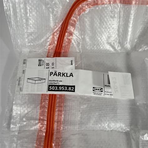 Buy Ikea Parkla Zippered Under Bed Storage Bag at Ubuy India