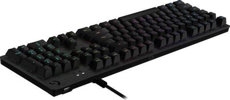 Logitech G512 Carbon RGB Mechanical Gaming Keyboard - CARBON - LINEAR ...