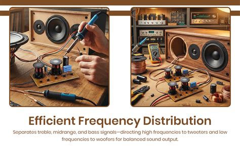 NEXT GEEK 3 Way 4 Ohm 60 Watt 6 db Hi-Fi Crossover Network Filters ...