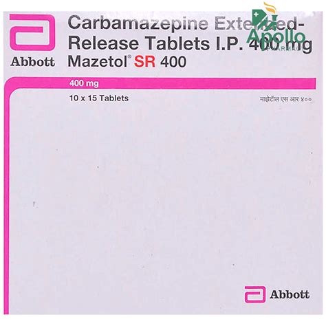 Mazetol SR 400 Tablet | Uses, Side Effects, Price | Apollo Pharmacy