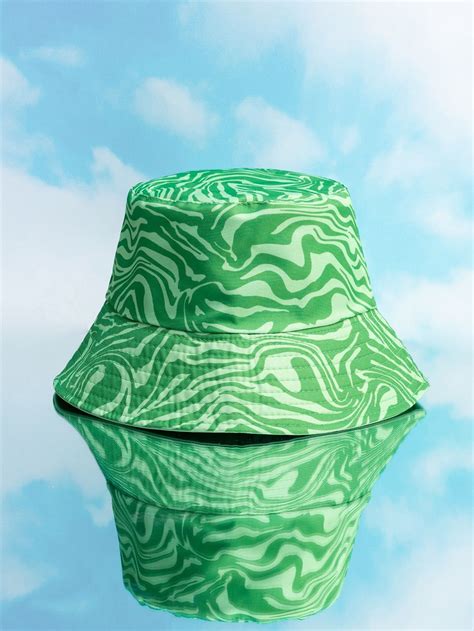 Green bucket hat – Artofit