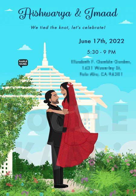 Illustrated Wedding Invites — Doodlekaari - Illustrator. Designer ...