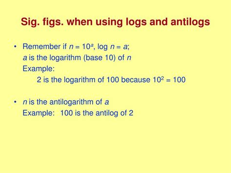 Image result for Significant Figures in Logarithms