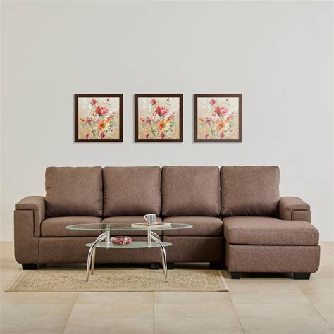 Buy Signature NXT Arden Fabric 3-Seater Sectional Sofa with Right ...