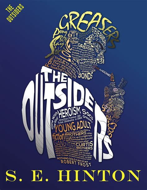 The Outsiders: Typography Book Cover :: Behance