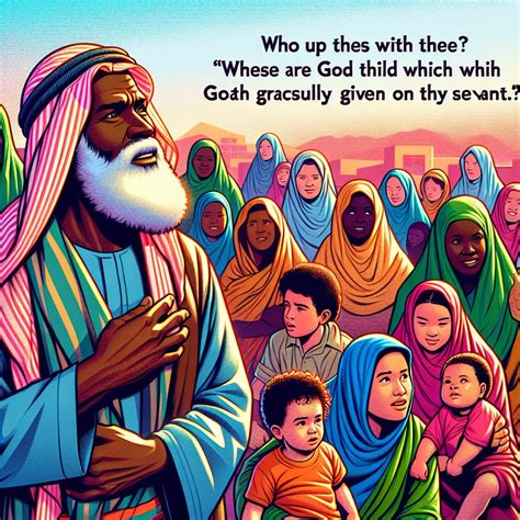 What does Genesis 33:5 mean? | Bible Art