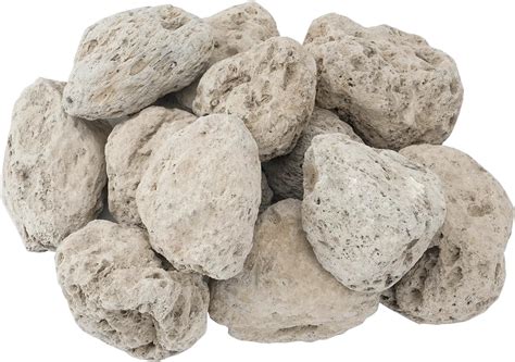 Amazon.com: Stanbroil Light Weight White Lava Rock Granules - Natural Volcanic Rocks Decorative ...