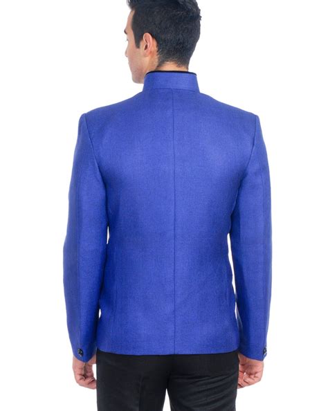 Buy Blue WINTAGE Textured Single-Breasted Blazer | AJIO