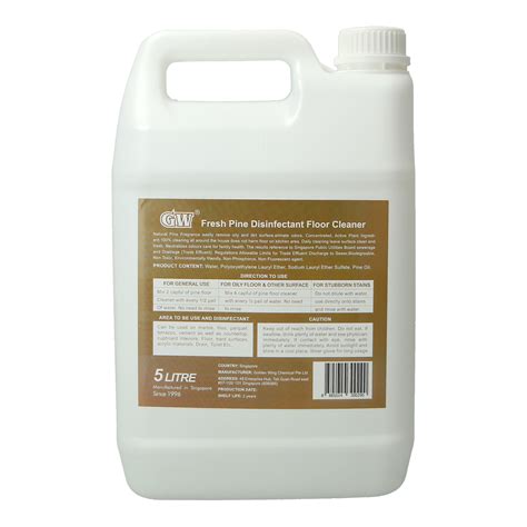 GW Disinfectant Floor Cleaner – Fresh Pine – Golden Wing