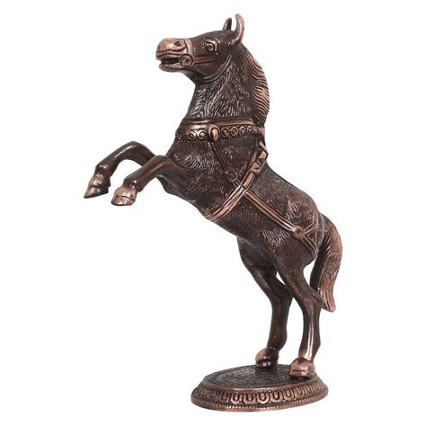 Jumping Horse Statue | Decorative Jumping Horse Showpiece - eCraftIndia ...