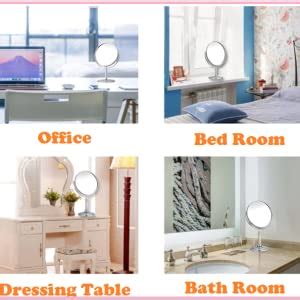 Buy BIRMON Makeup Mirror | Magnifying Mirror Makeup | Double Side ...