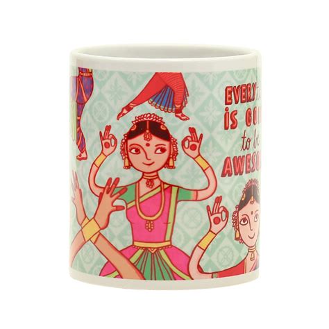 Buy Chumbak Ceramic Dance Vibes Coffee Mug Online at Low Prices in ...
