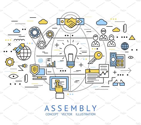 Image result for Assembly Line Drawing Easy