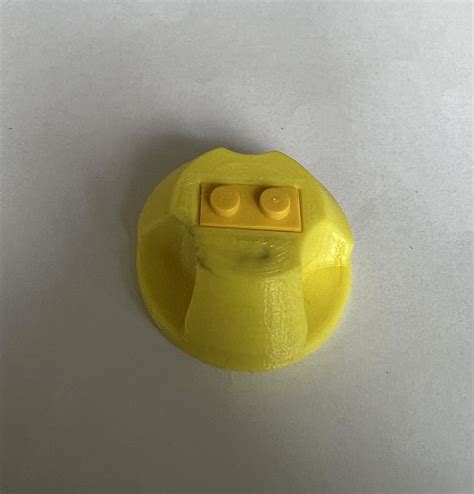 Lego 45 RPM Adapter (bright yellow) - green-vinyl.com