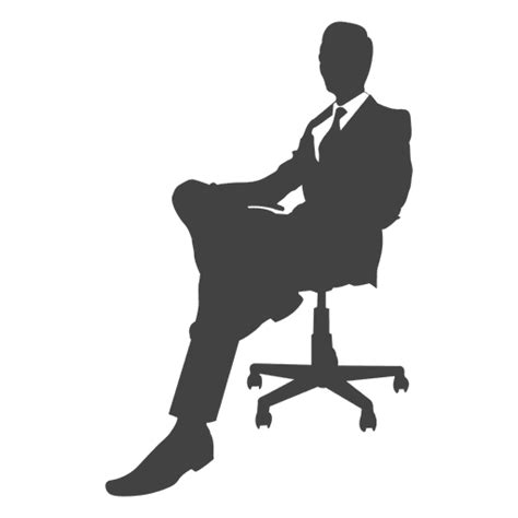 Businessman in Chair PNG 的图像结果
