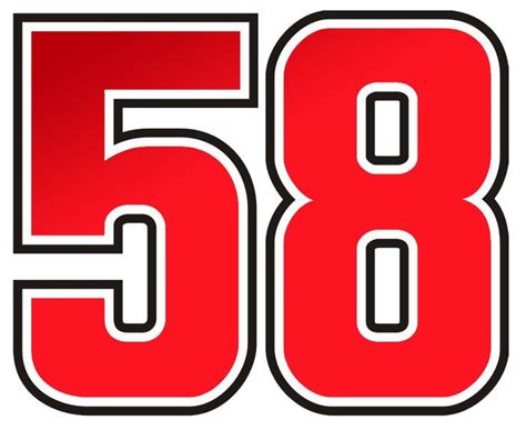 number 58-images | MS 58 Logo Set | Project 85 | MotoGP Photography ...
