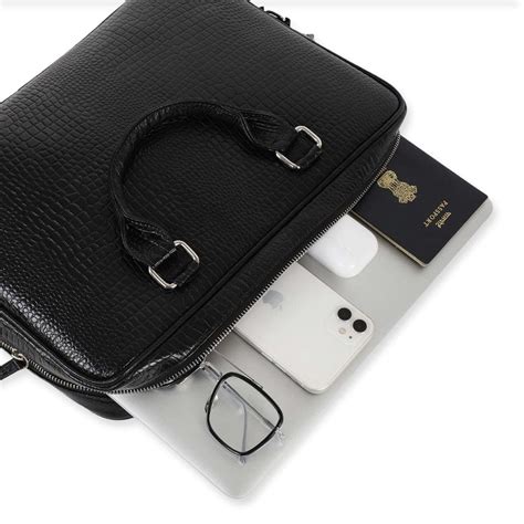 "iCruze Delite Leather Bag Black | Stylish and Functional Bags"