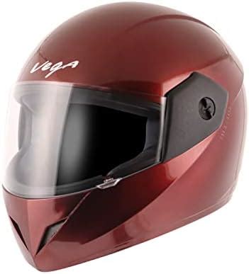Vega Cliff ISI Certified Lightweight Full Face Gloss Finish Helmet for ...