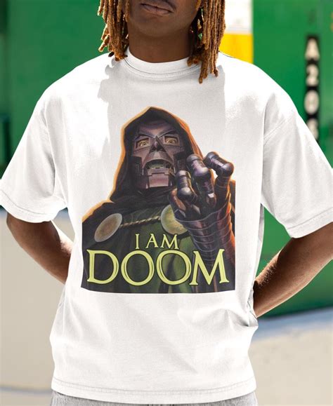 Doctor Doom Shirt, "i Am Doom" Shirt, Iron Man, Tony Stark, Marvel ...