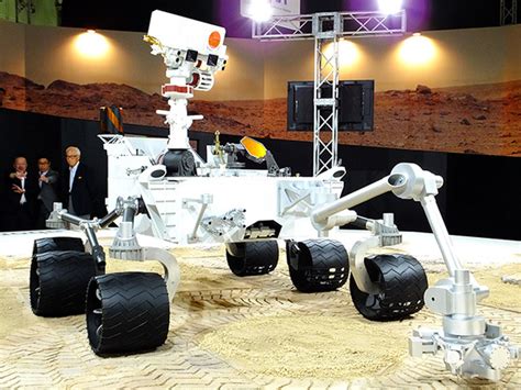 【宇宙博14】火星探査キュリオシティ、原寸モデルが登場 1枚目の写真・画像 | CYCLE やわらかスポーツ情報サイト