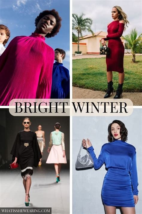 Image result for Bright Winter Color Analysis Examples