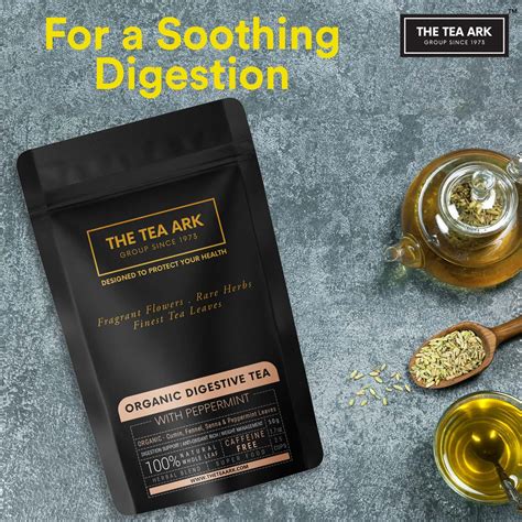 Buy THE TEA ARK DIGESTIVE TEA ORGANIC CUMIN FENNEL SENNA & PEPPERMINT ...