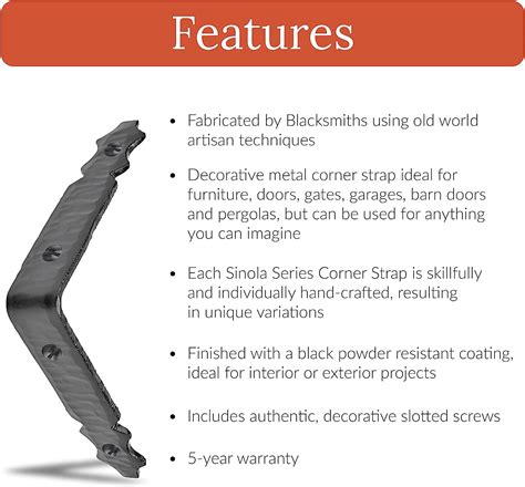 Buy 4 Pack 3.5 inch Metal Corner Protector - Black - Furniture Corner ...