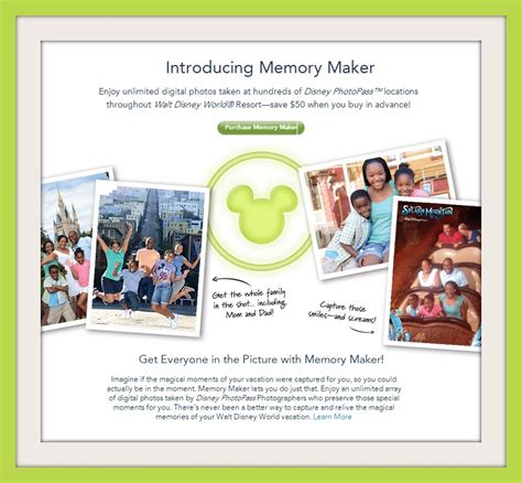 Image result for Memory Maker Disney World Logo