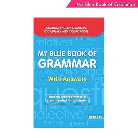 My Blue Book of Grammar with Answers Teachers created material ...